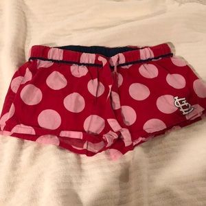 St. Louis Cardinals pajama shorts